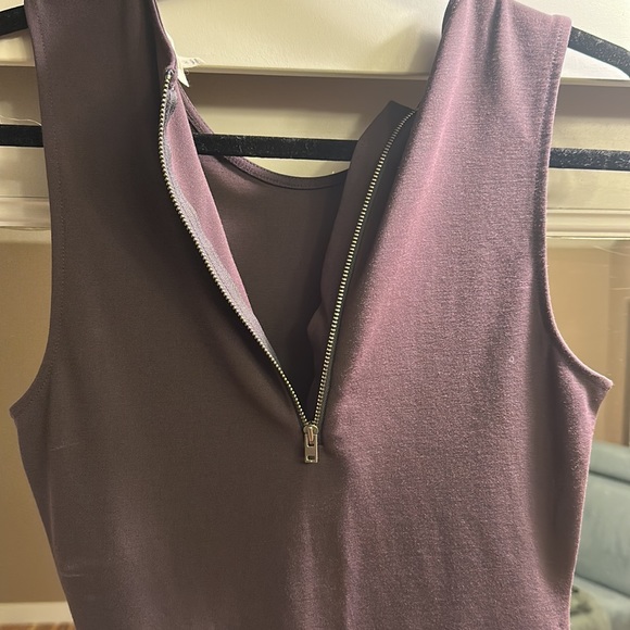 Wilfred Free tank top with back half zip - Picture 3 of 4